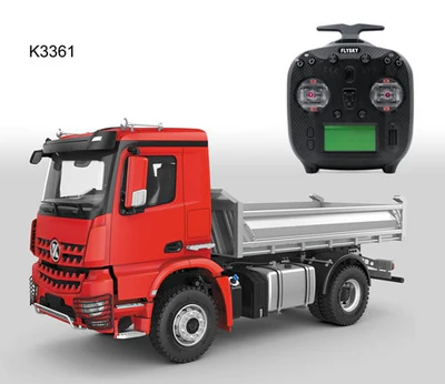 Kabolite K3361 / K3362 1/14 Scale Hydraulic RC Dump Truck - 2026 Upgraded 4x2 & 4x4 Edition - Metal Chassis with 20kg Payload Capacity - RTR