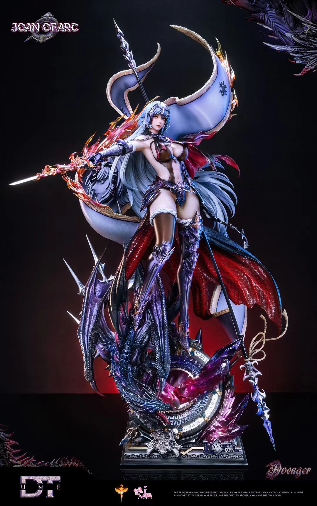 DHstudio Fate/Grand Order Jeanne d'Arc Alter 3rd Ascension Dragon Witch Custom Resin Statue