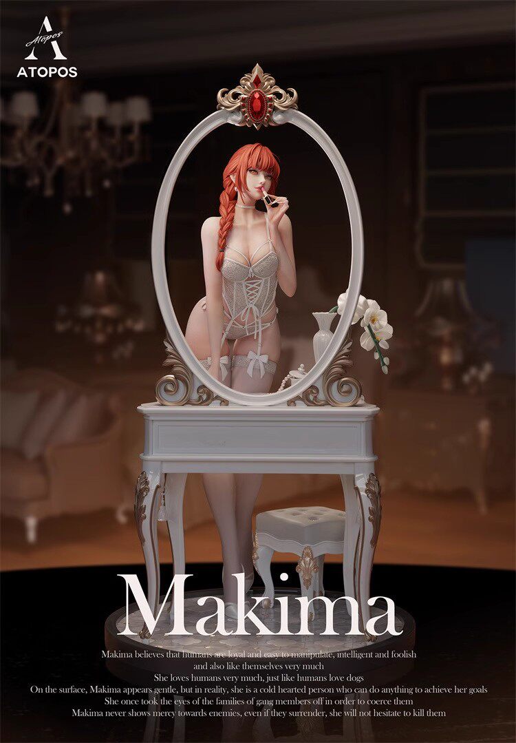 DHstudio Chainsaw Man Makima Vanity Mirror Limited GK Resin Statue