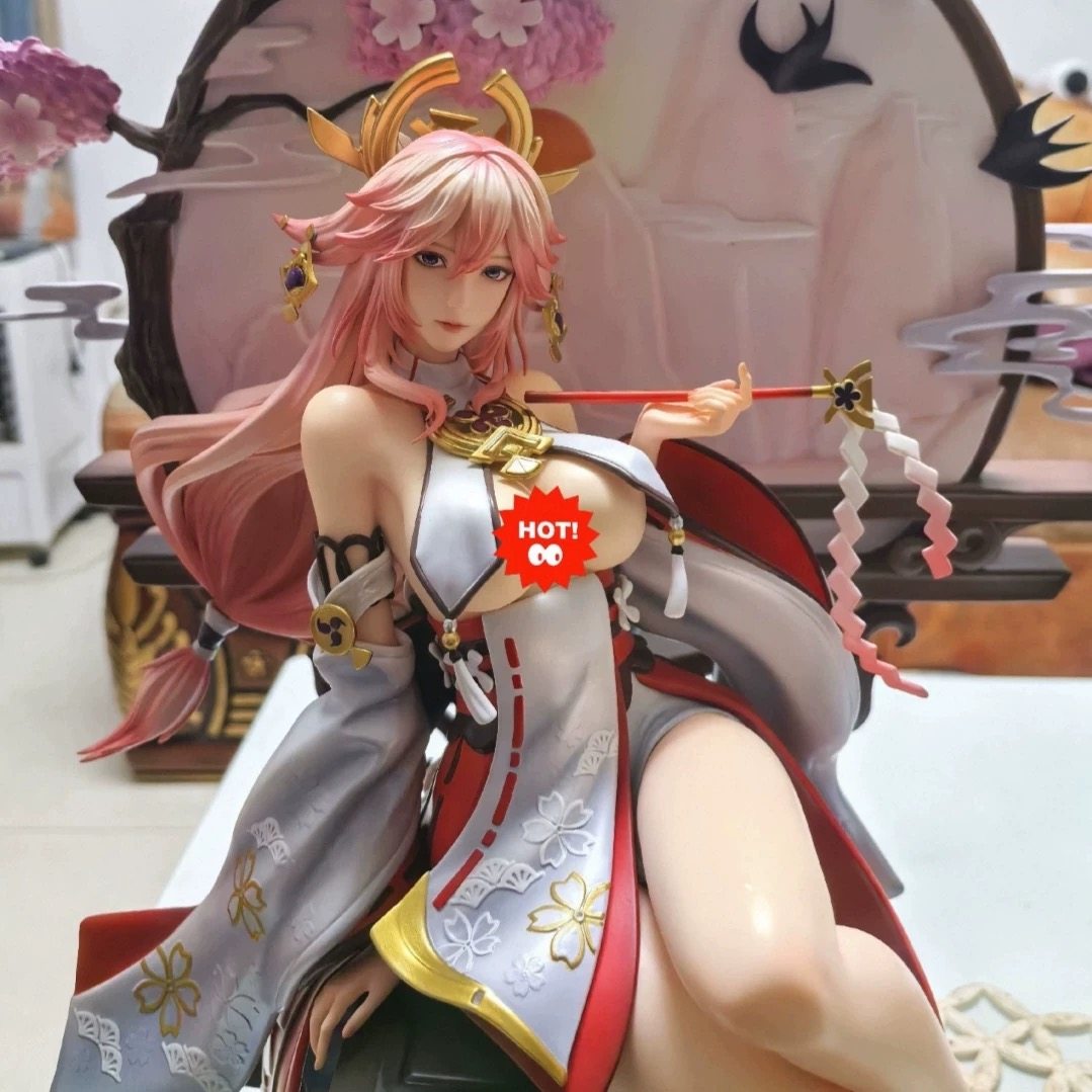 DHstudio Genshin Impact Yae Miko Large Scale Premium GK Resin Statue