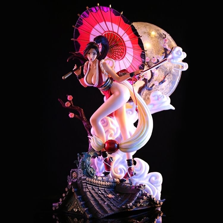 King of Fighters Mai Shiranui Sakura Diorama 62CM Large Scale Resin Statue