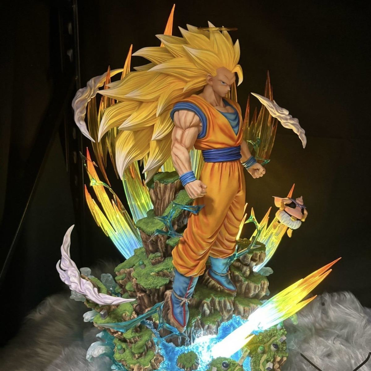 Dragon Ball Z Infinite Super Saiyan 3 Goku Premium GK Resin Statue