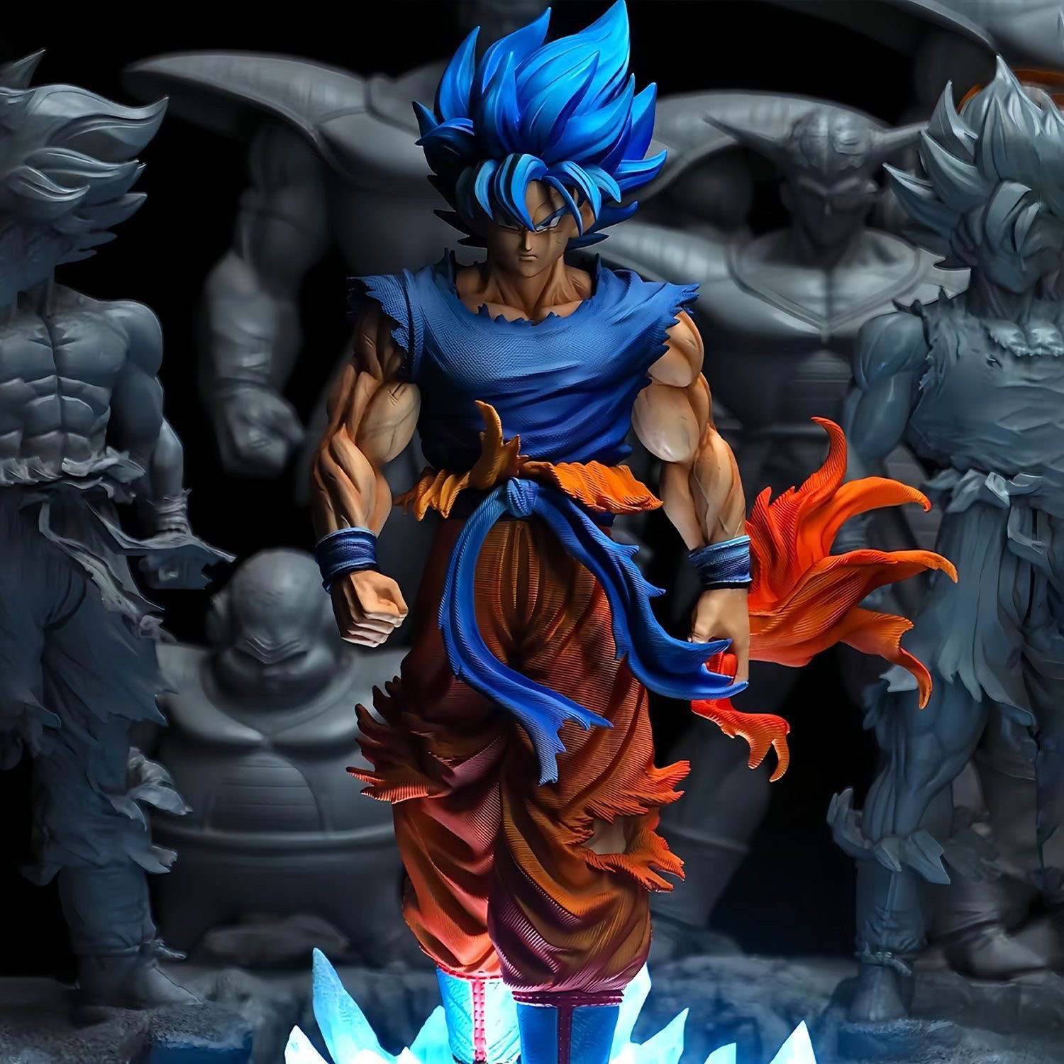 Dragon Ball Super Saiyan Blue Goku GK Resin Statue