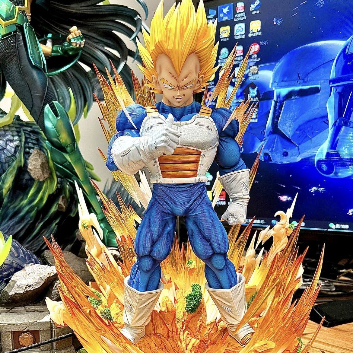 Dragon Ball Z Vegeta Deluxe Edition Resin Statue