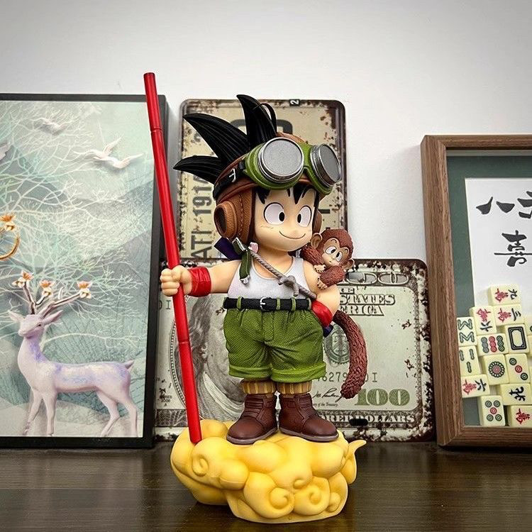 Dragon Ball Kid Goku Flight Suit GK Resin Statue