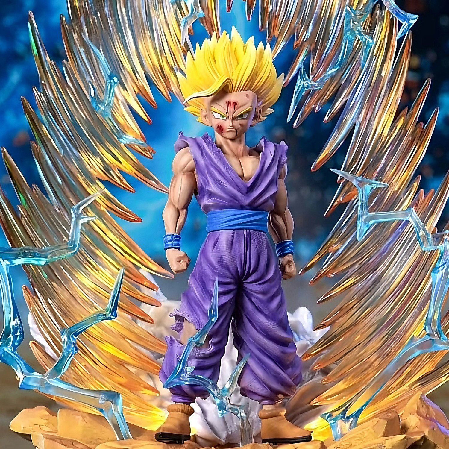JT Studio Dragon Ball Z Super Saiyan 2 Gohan LED GK Statue