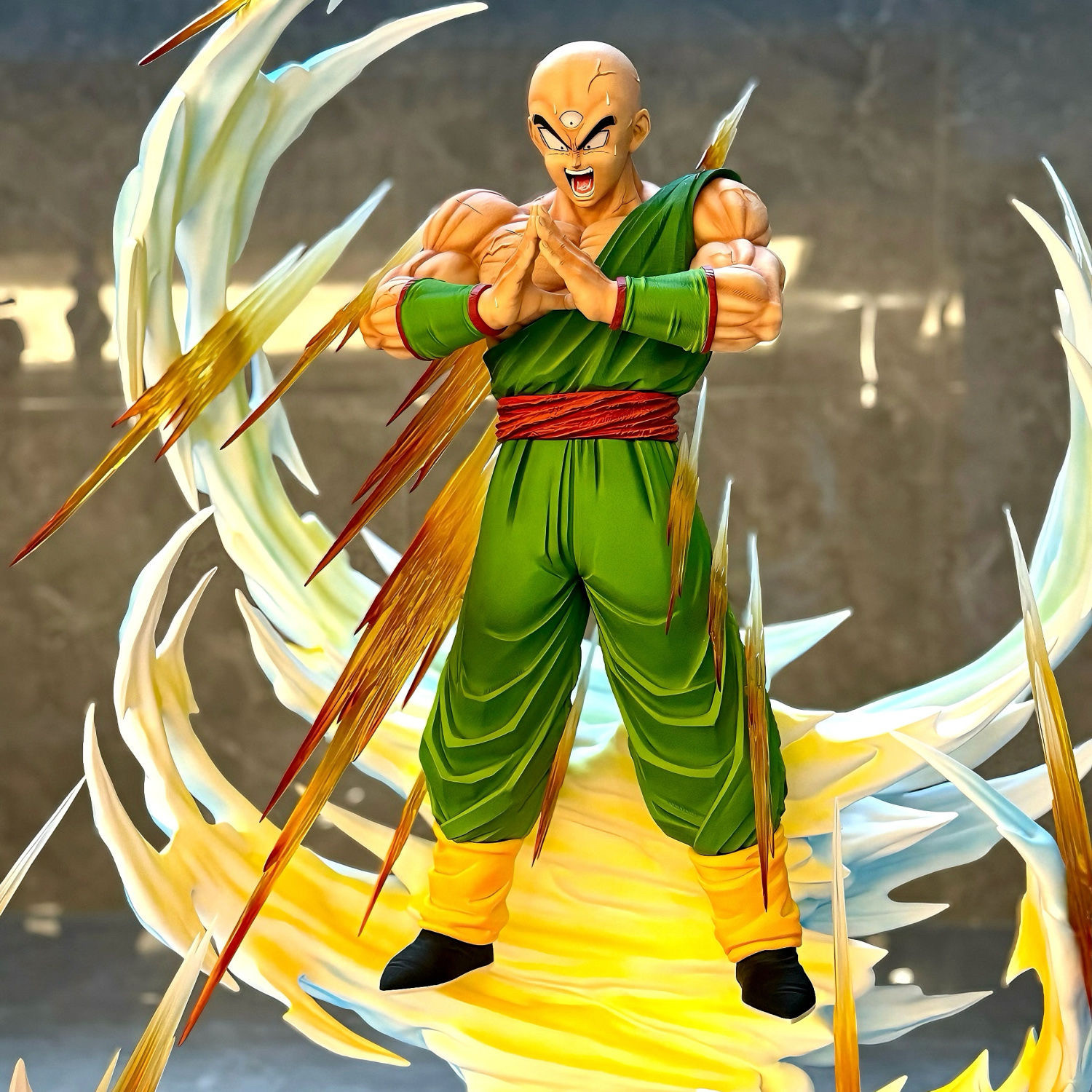 CS Studio Dragon Ball Z Tien Shinhan Tri-Beam GK Statue