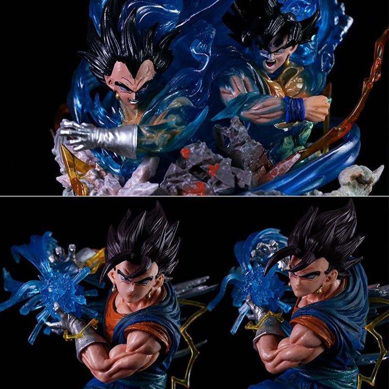 LS Studio Dragon Ball Z Vegito Large LED Interchangeable Heads Statue