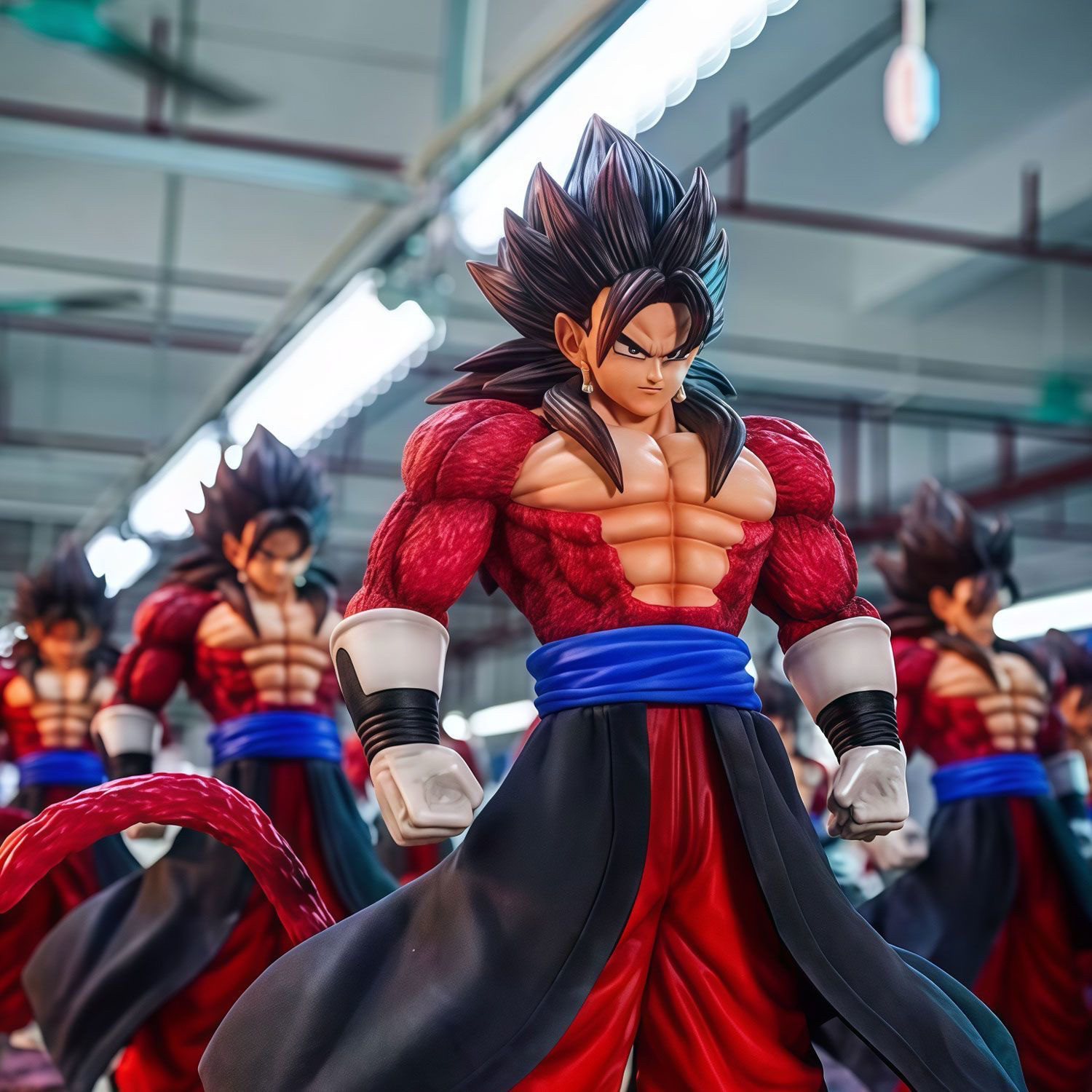 CK Studio Dragon Ball Heroes Super Saiyan 4 Vegito GK Statue