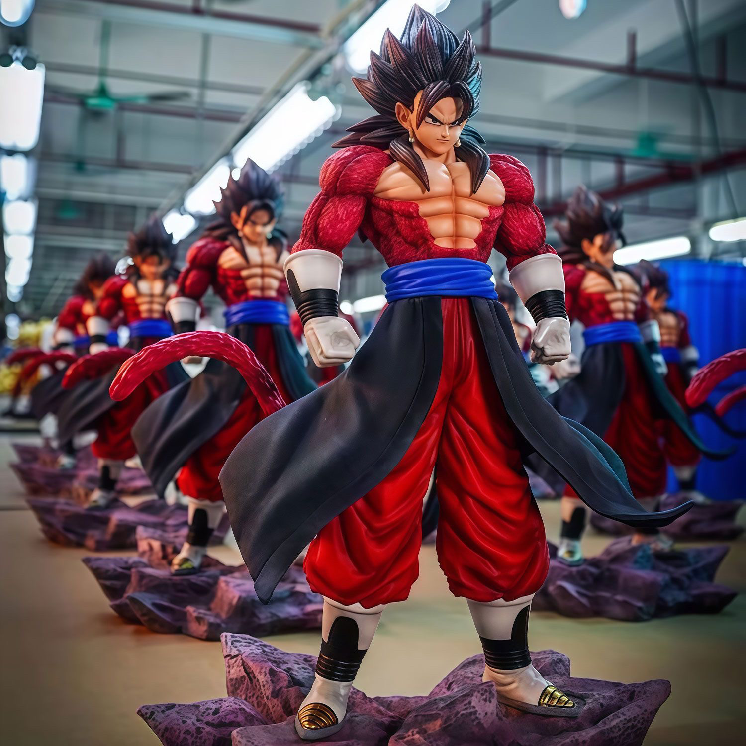 CK Studio Dragon Ball Heroes Super Saiyan 4 Vegito GK Statue
