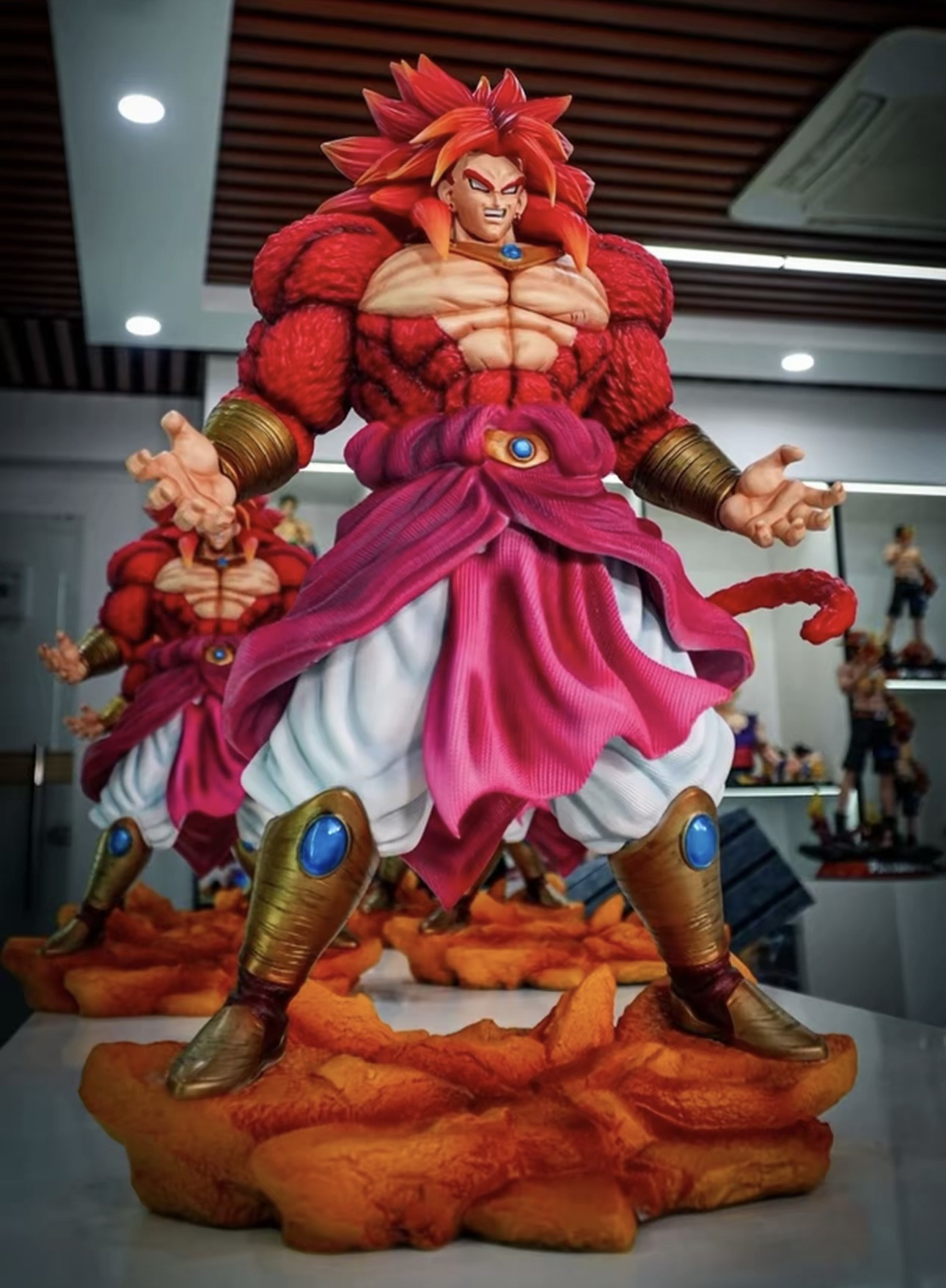 Dragon Ball Heroes Super Saiyan 4 Broly 50CM Large GK Statue