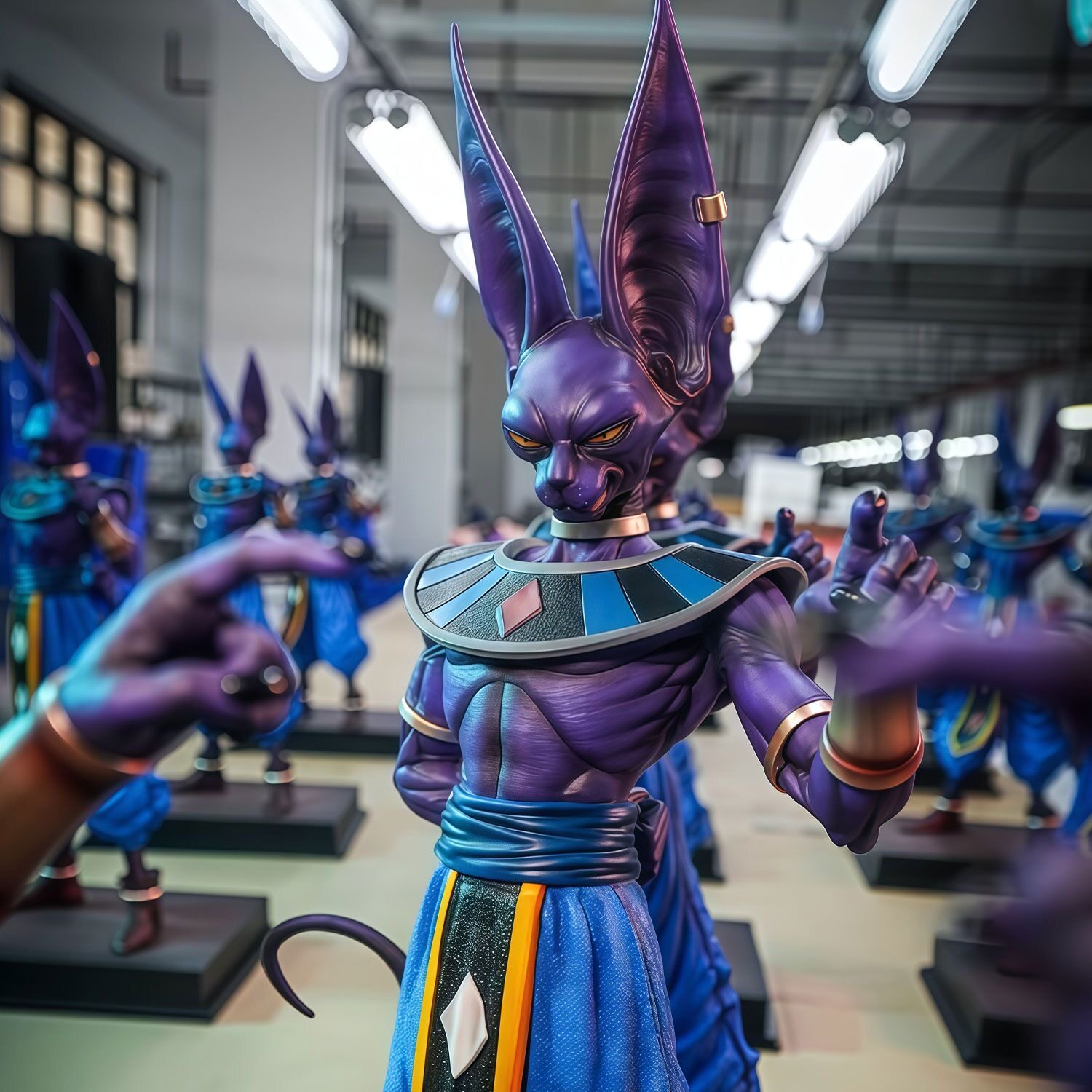 Dragon Ball Super God of Destruction Beerus Limited GK Resin Statue