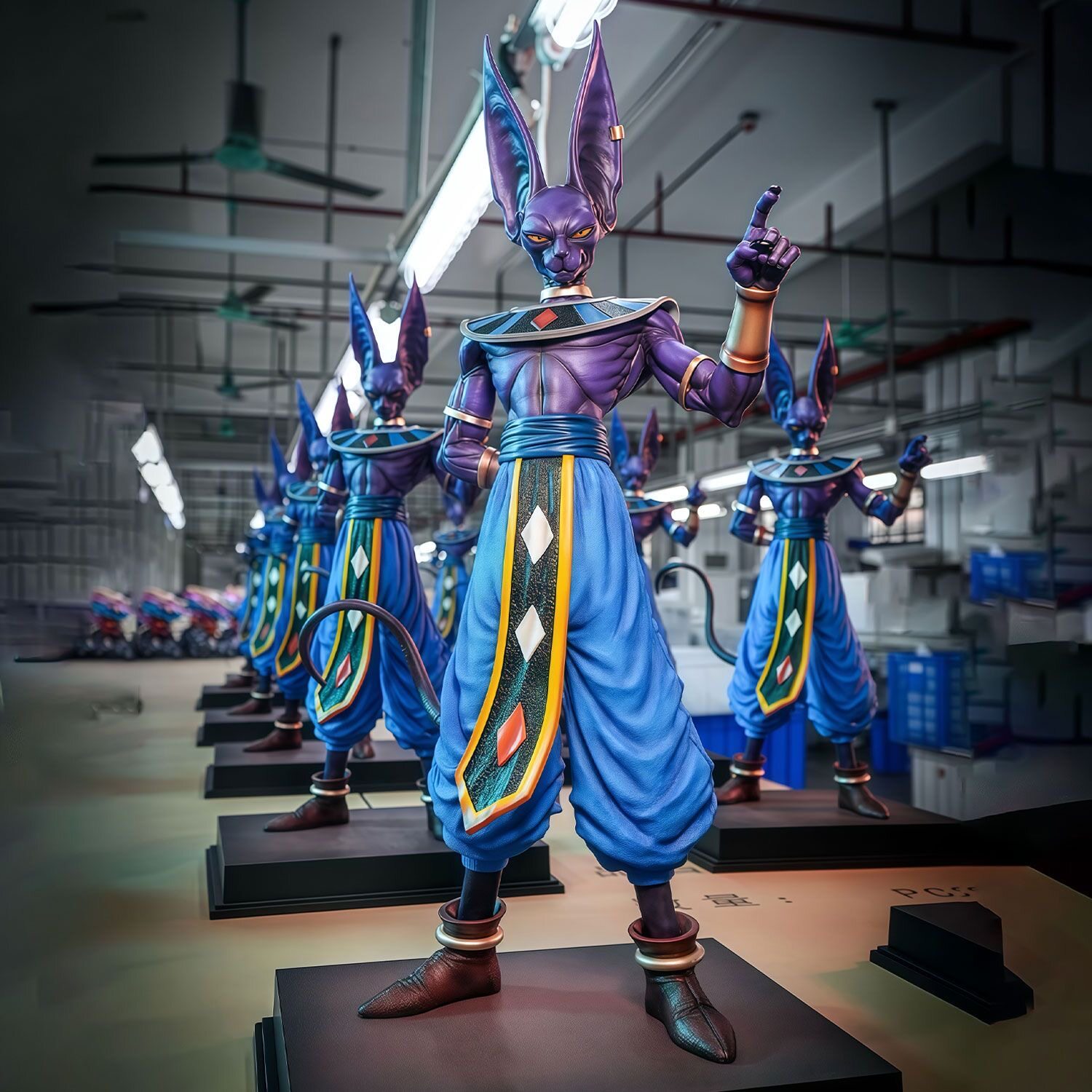 Dragon Ball Super God of Destruction Beerus Limited GK Resin Statue