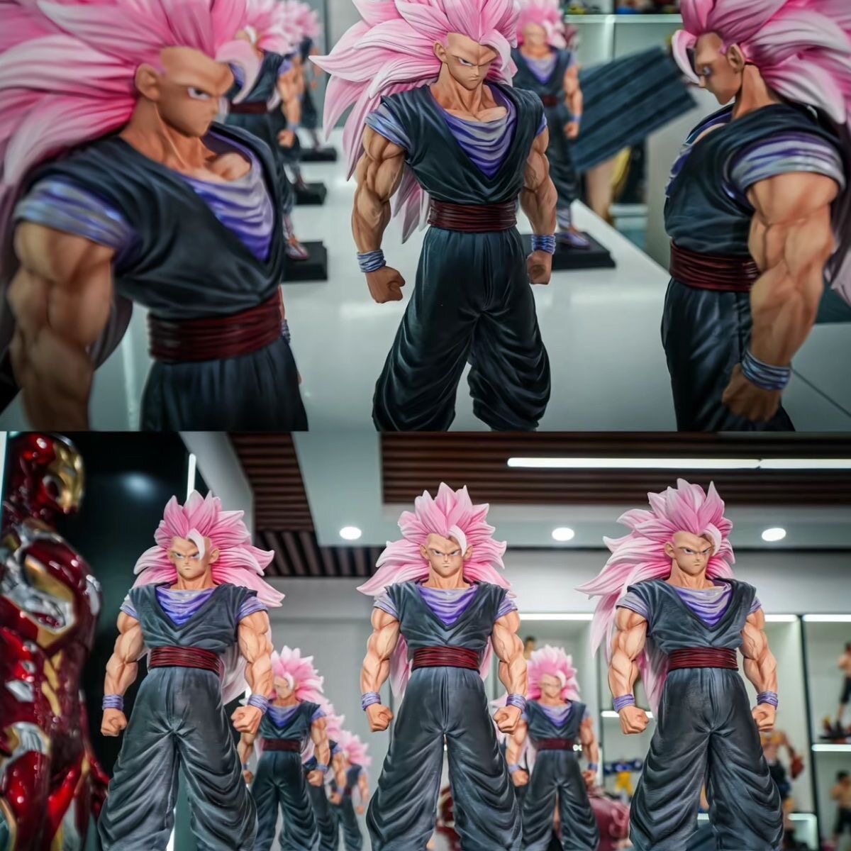 Xinggui Studio Dragon Ball Super Saiyan Rosé 3 Goku Black 36cm Statue