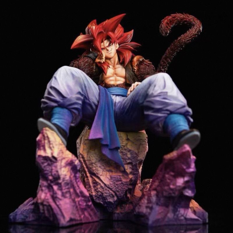 Dragon Ball GT Sitting Super Saiyan 4 Gogeta GK Resin Statue