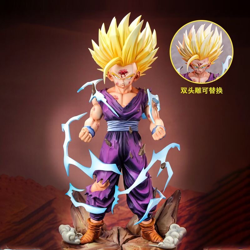Dragon Ball Z Super Saiyan 2 Gohan Interchangeable Heads GK Statue