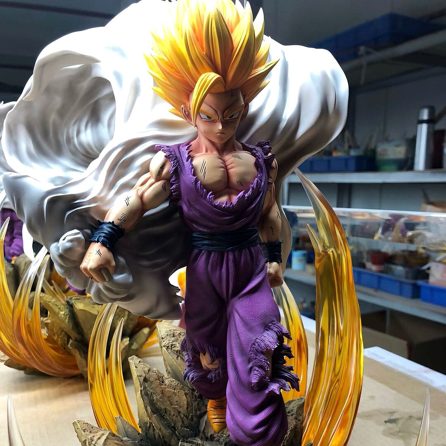 Light Weapon Studio Dragon Ball Z Super Saiyan 2 Gohan GK Statue