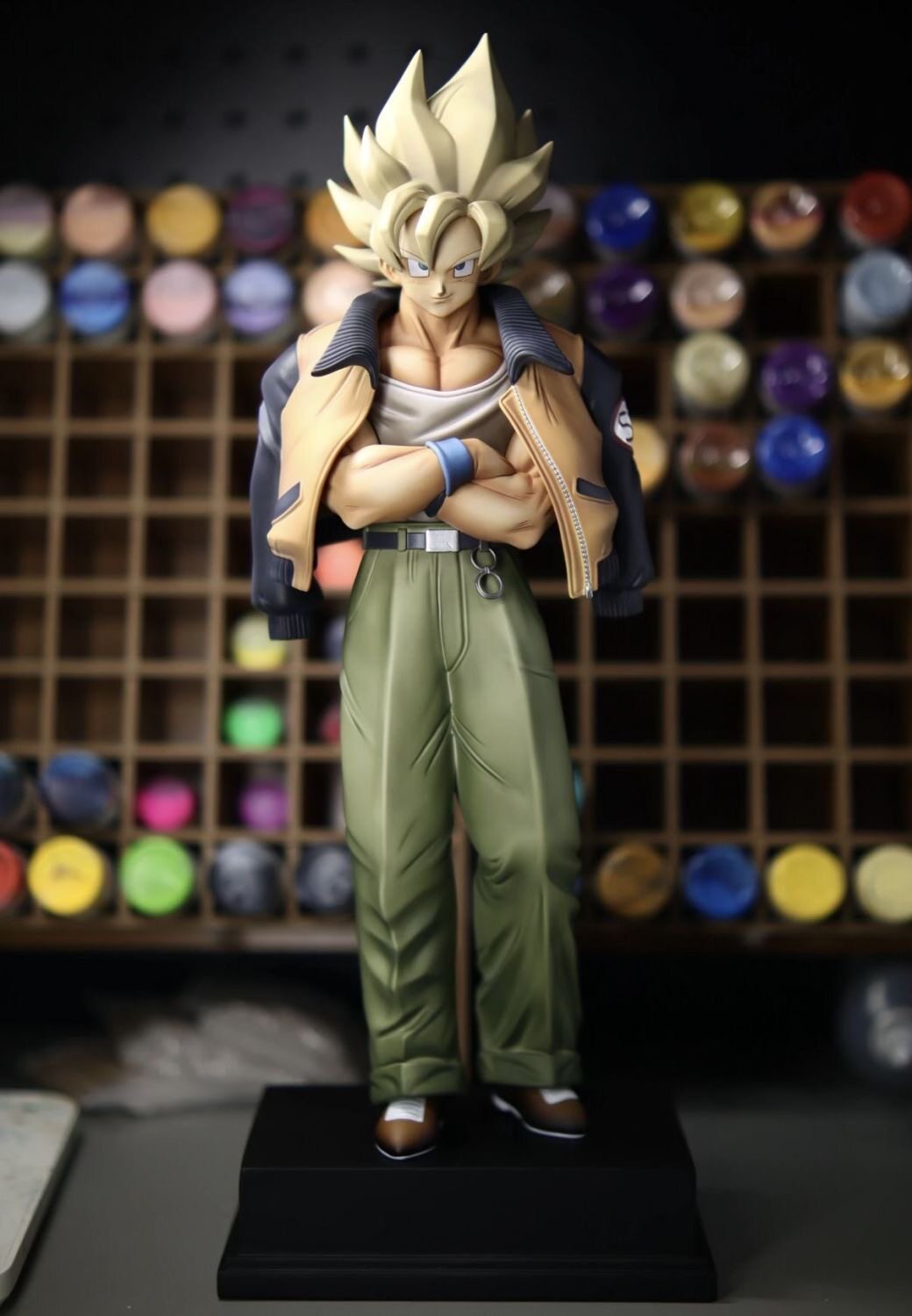 Dragon Ball Z Casual Wear Streetwear Goku PVC Action Figure