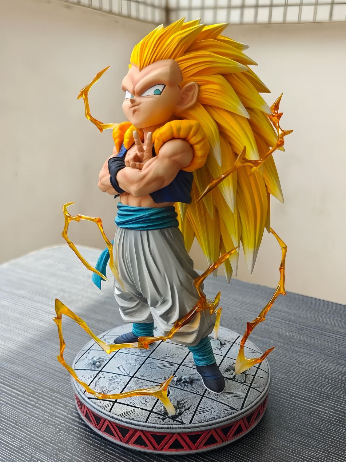 CS Studio Dragon Ball Z Super Saiyan Gotenks GK Resin Statue