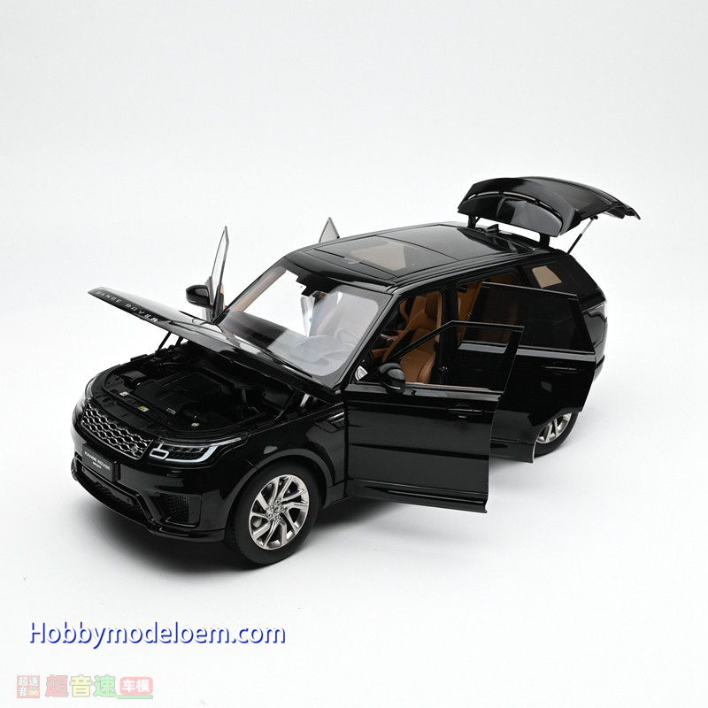 Whelart Wheel Art 1:18 Land Rover Range Rover Sport Alloy Fully Open Car Model Finished Decoration