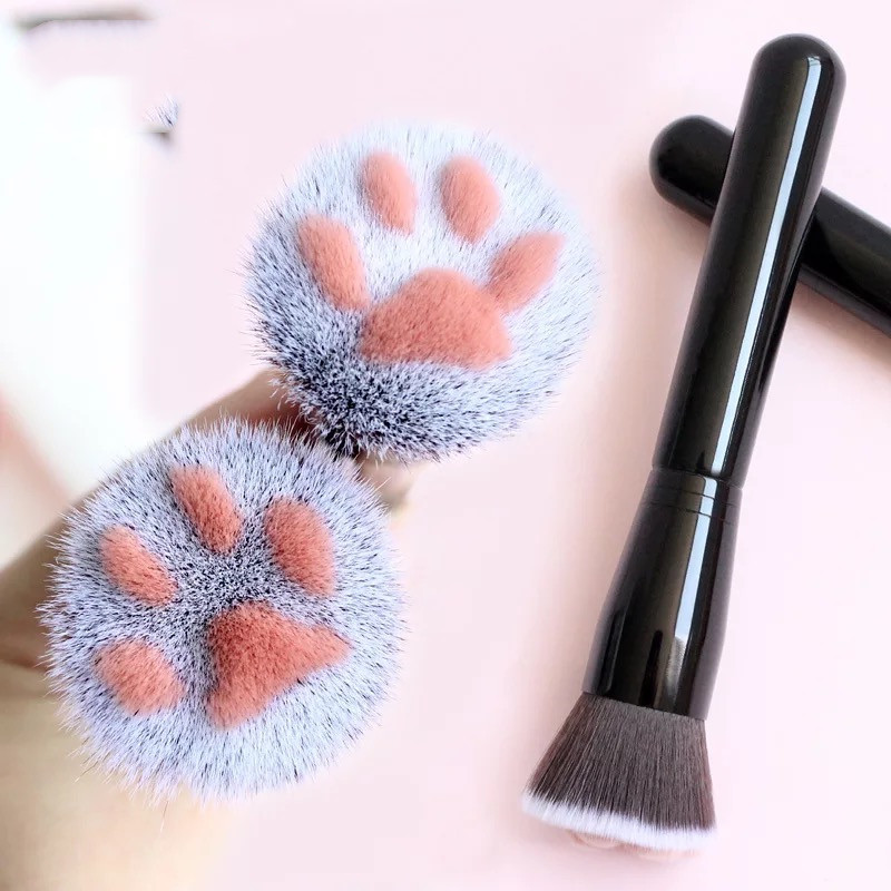New Design Cat-pad Multifunction Portable Powder Brush Blush Brush Cosmetic Brush Makeup Brush OEM Manufacture