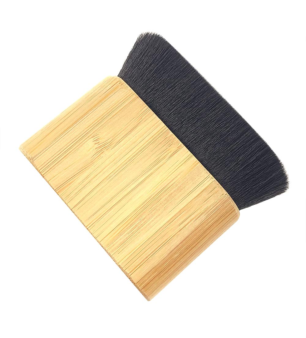 Professional Makeup Kabuki Foundation Brush Bamboo Handle Large Powder Brushes Full Coverage Base Brush for Face and Body