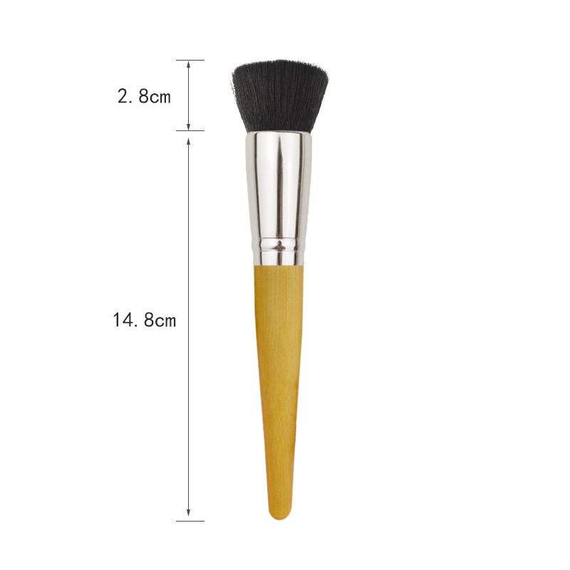 Classic Synthetic Hair Flat Foundation Brush Cosmetic Brush