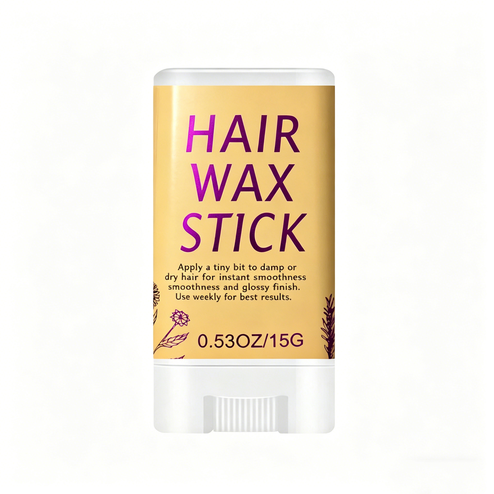 Hair Wax Stick for Flyaways – Taming Lotion for Baby Hairs & Edge Control | No White Residue