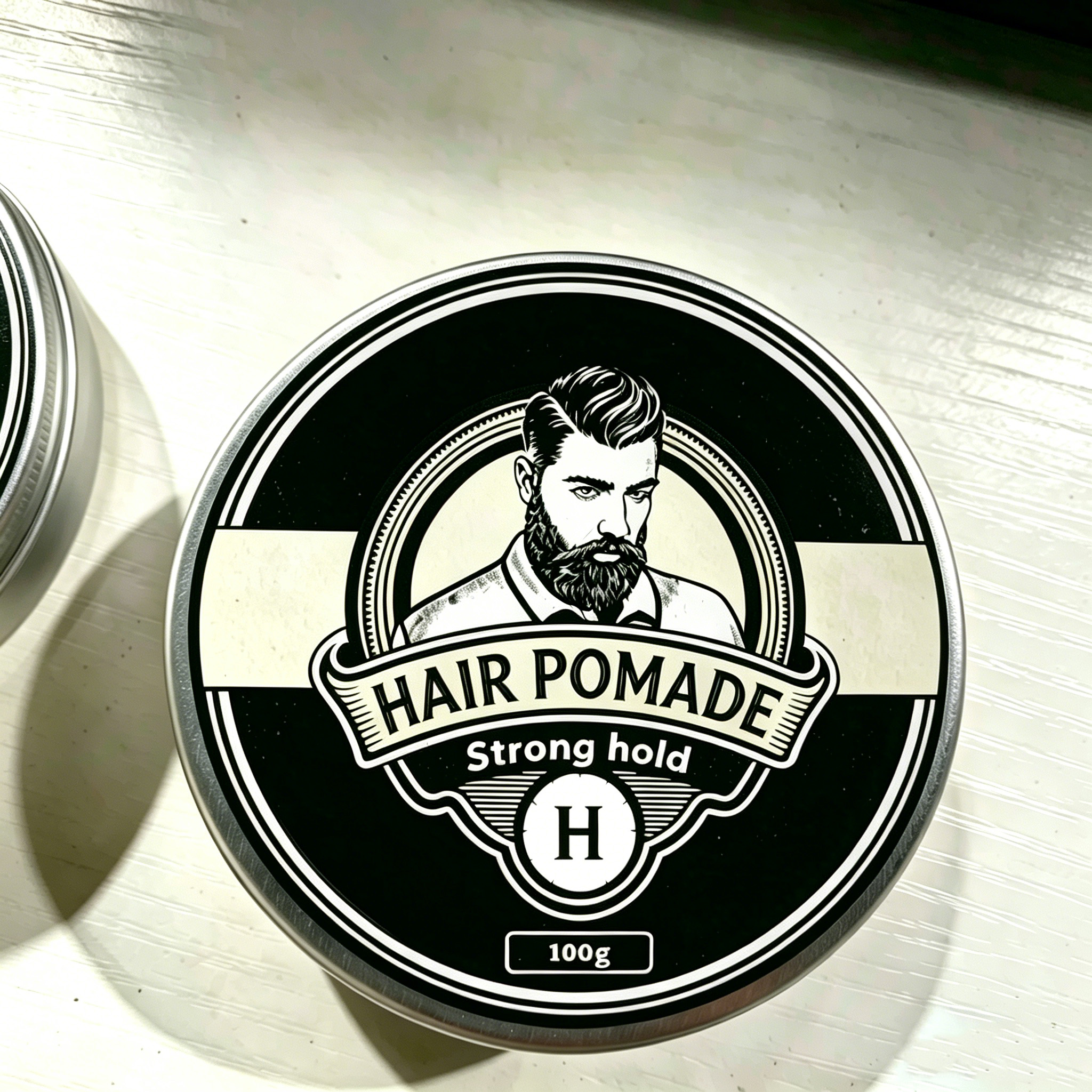 100g Aluminum tin hair pomade
