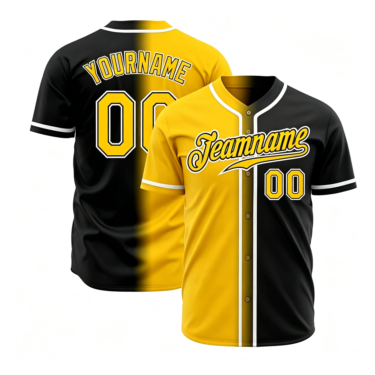 custom sublimation printing baseball jersey