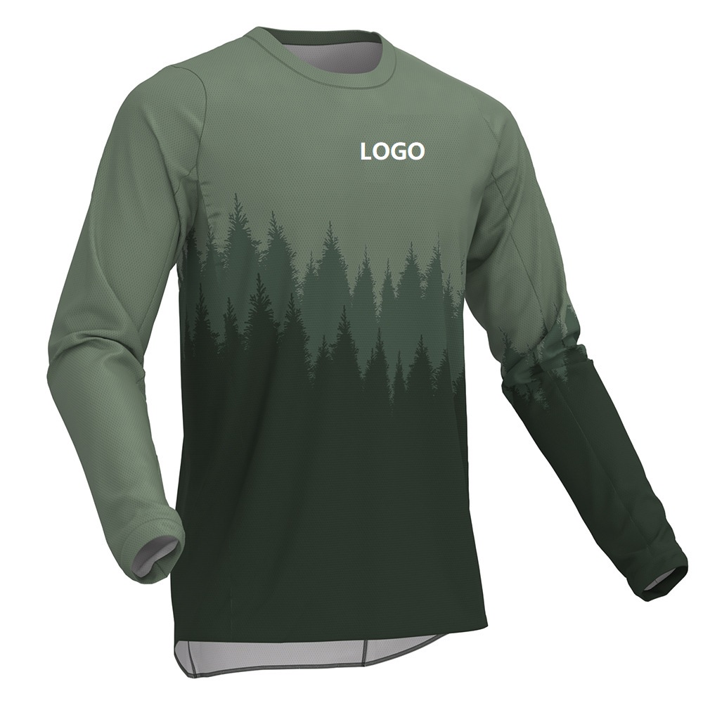 custom long sleeve cycling shirts 