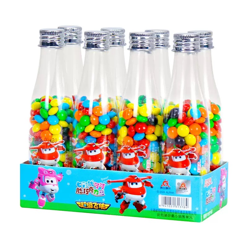 Colorful chocolate beans children's snack colored candy 