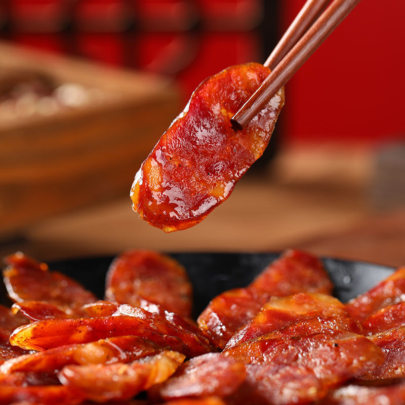 Authentic Sichuan spicy sausage