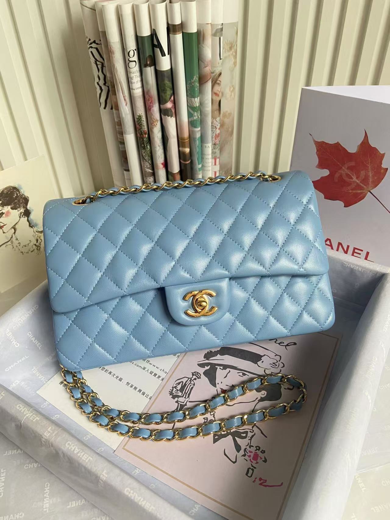 Braided chain simple shoulder bag