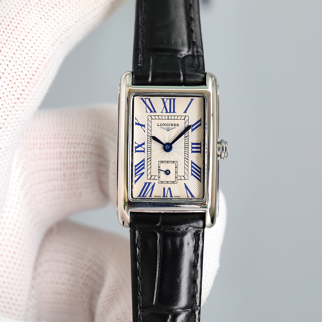 Square Ladies Watch Cowhide Strap