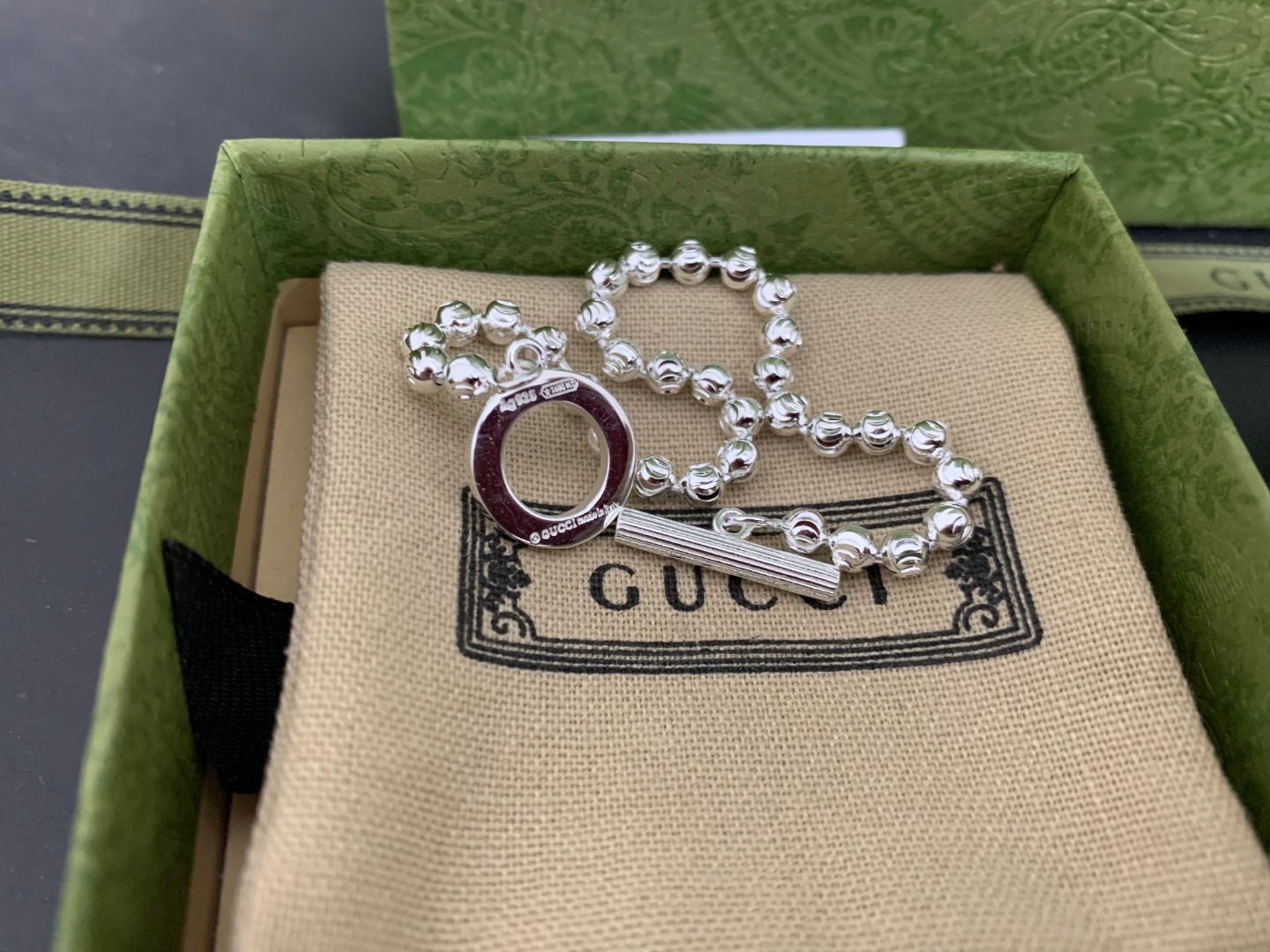 OT buckle car flower bead bracelet 