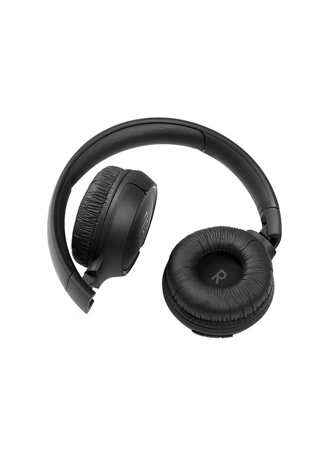 JBL-Tune 510Bt Wireless On-Ear Headphones - Black