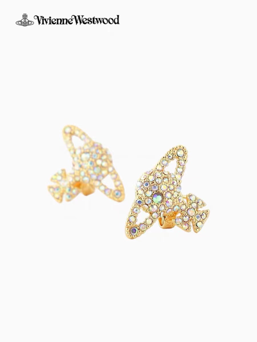 Diamond pineapple earrings