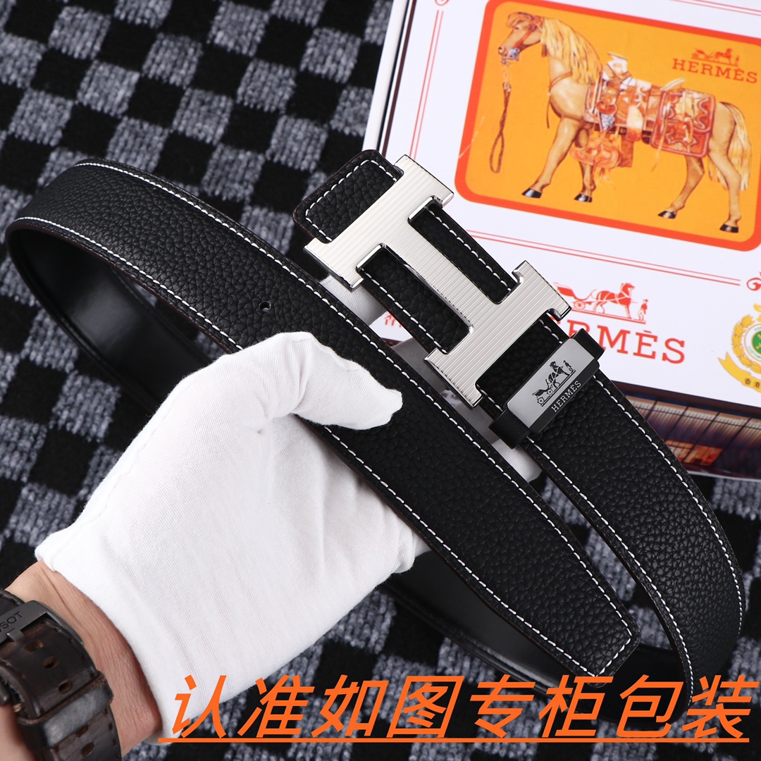 38Cm Classic Cowhide Belt