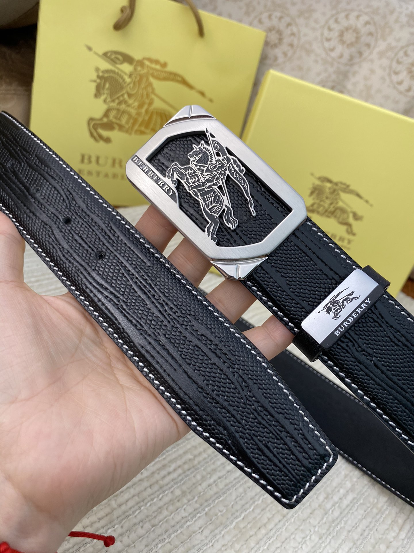 First layer cowhide belt width 38mm