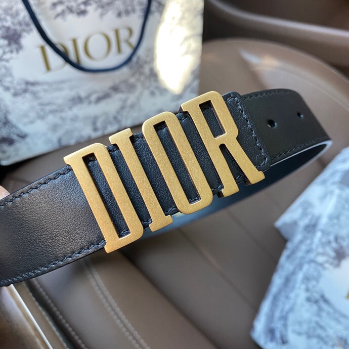 3Cm imported cow leather belt