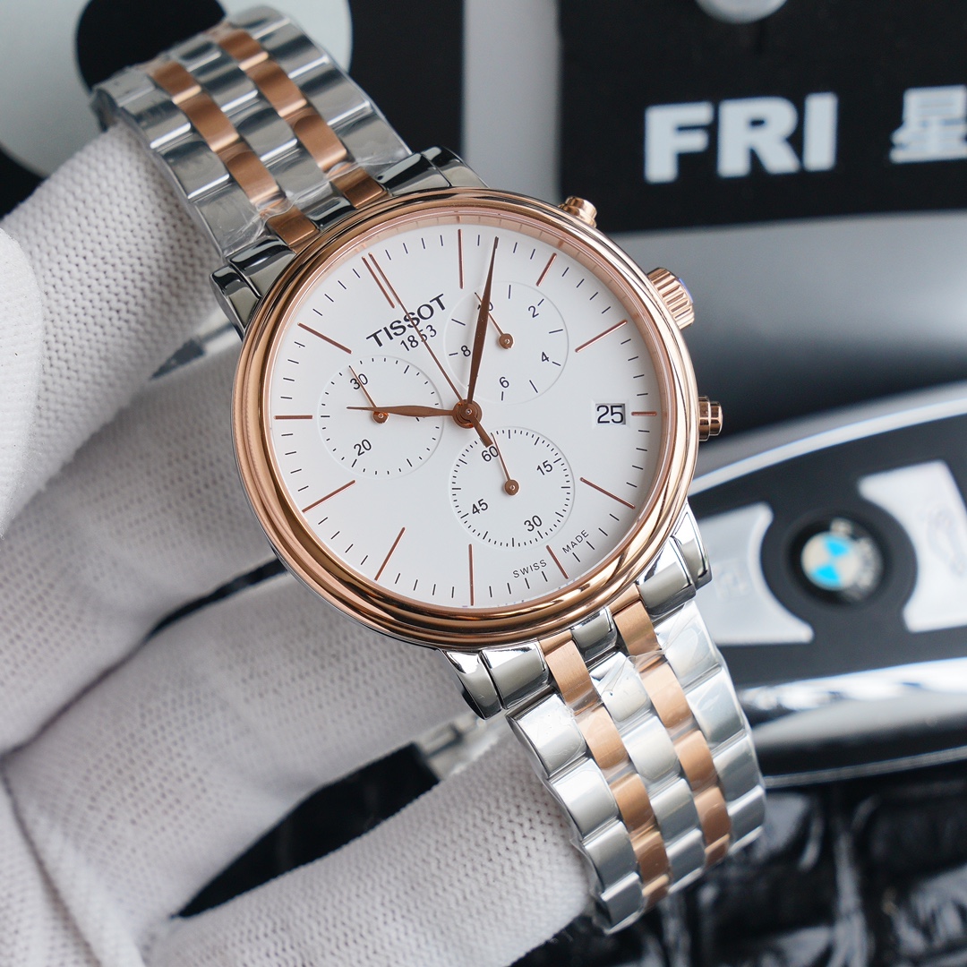 Six-pin multi-functional quartz men's watch