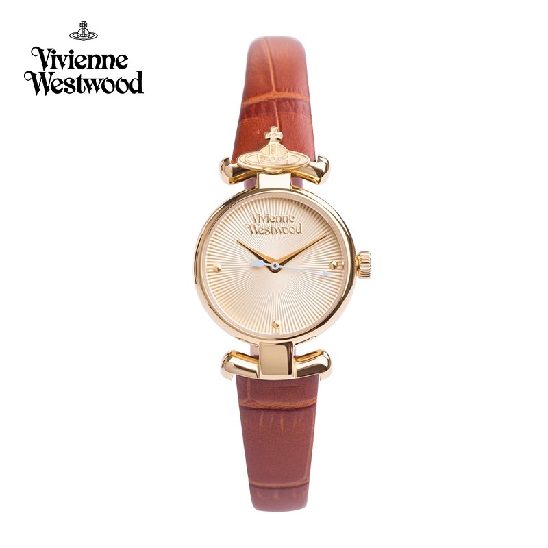 23MM ladies watch, leather strap