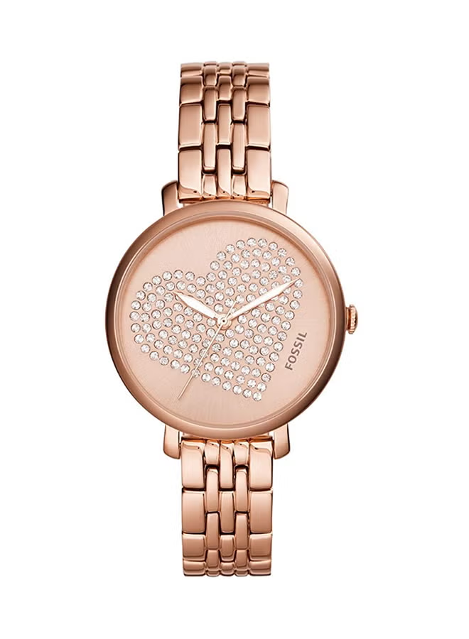 Women's Virginia Water Resistant Analog Watch ES3284 - 30 mm - Gold