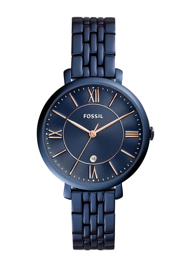 Womens' Stainless Steel Analog Watch ES4094