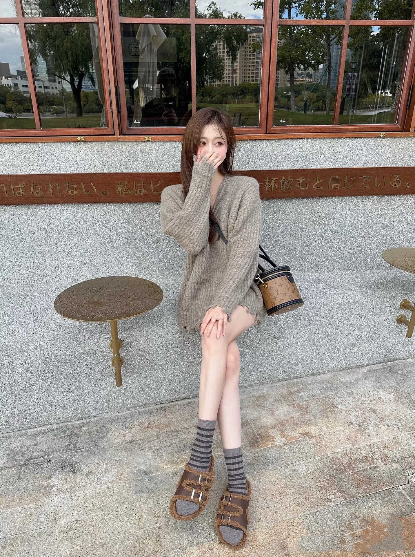 Laohua Fa Cai bucket bag