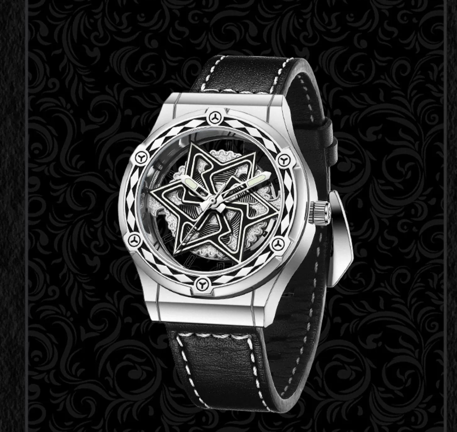 BOUX Totem Hexagram Men's New Trend Watch