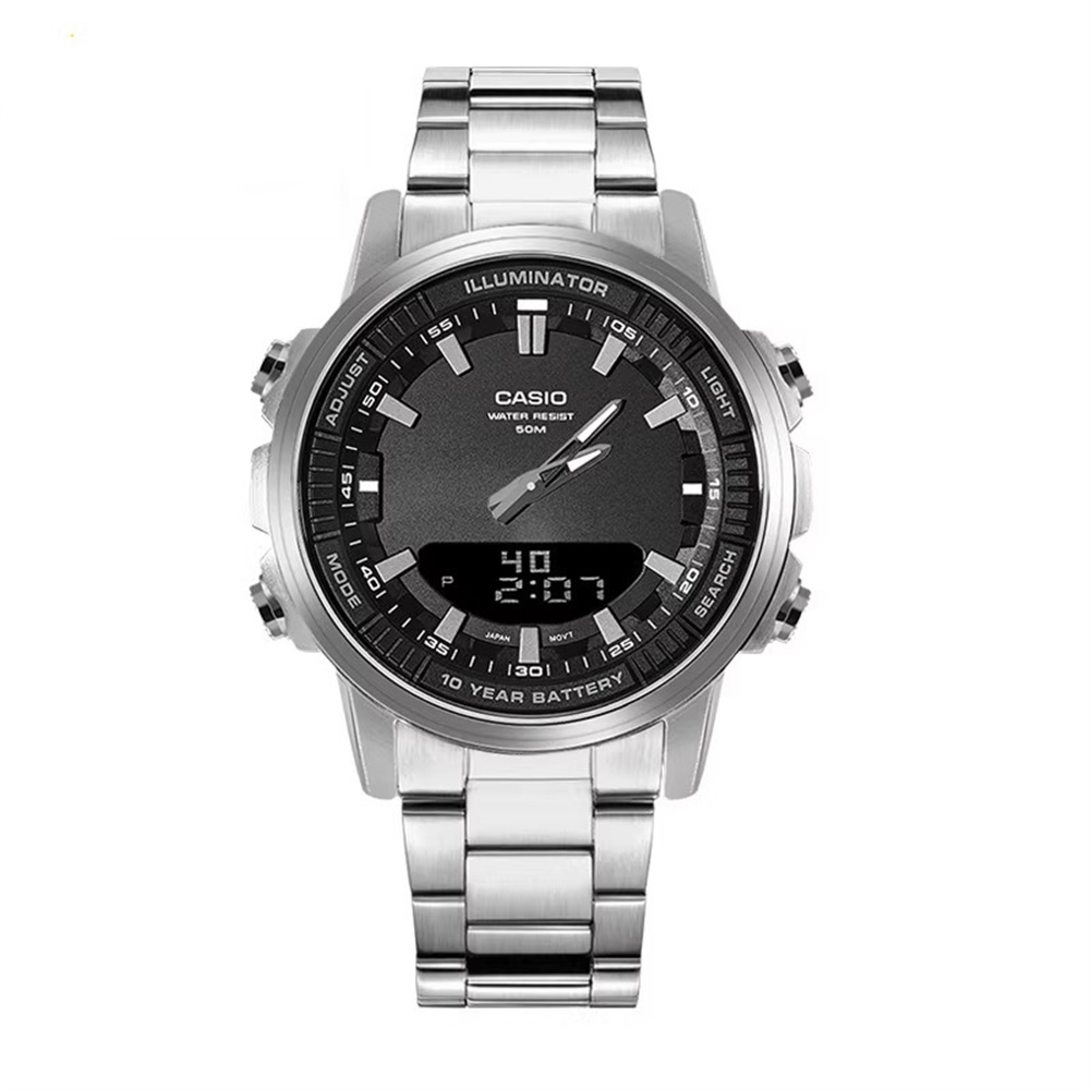 Large dial men's business watch