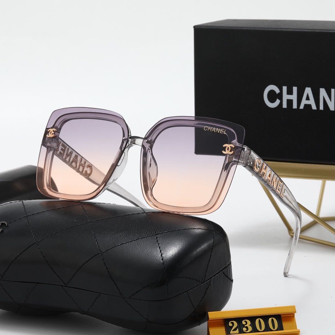 Retro Fashion Large Frame Sunglasses