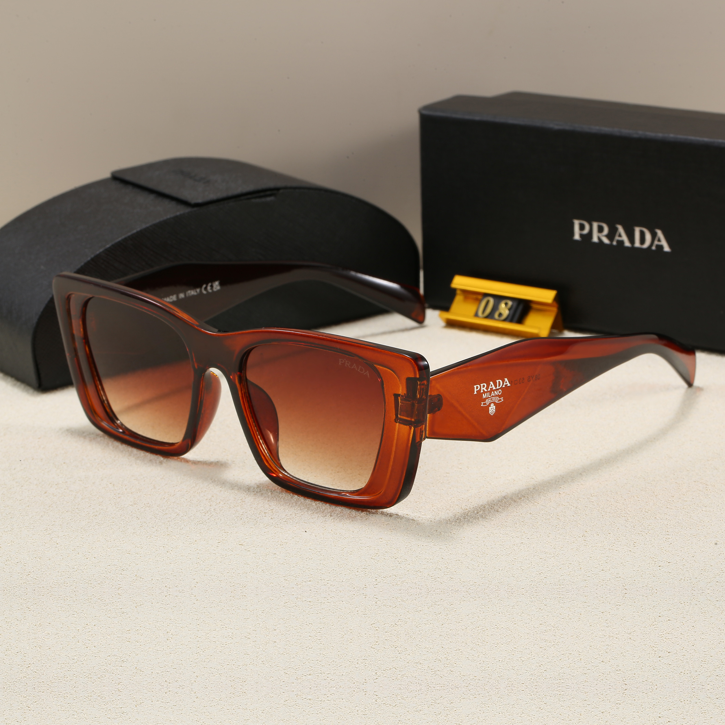 Men's cat eye honeycomb shaped full frame sunglasses